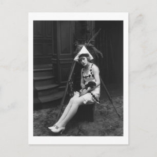 Lucky Hund, 1919 Postkarte