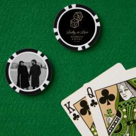 Lucky in der Liebe Gold Edition Casino Gastgeschen Pokerchips