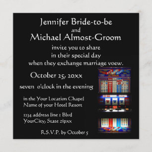 Lucky in Liebe Casino Themenabende Hochzeit Einladung