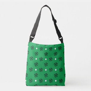 Lucky in Love Shamrock Umhängetasche Tragetaschen Mit Langen Trägern
