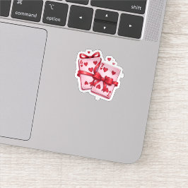 Lucky in Love: Vintage 6 & 7 of Hearts Aufkleber