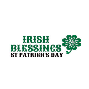 Lucky Irish Blessing Tasse