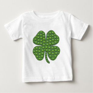 Lucky Irish Clover Baby T-shirt