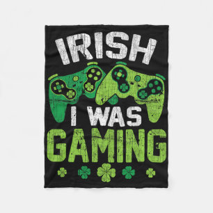 Lucky Irish I Game Funny Video Game St Patri Fleecedecke