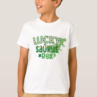 Lucky Irish Kids Saurus Rex T-Shirt, Dinosaurier L
