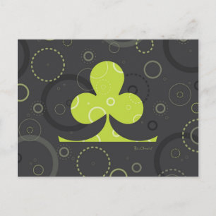 Lucky Irish Kleeblatt Postcard Postkarte