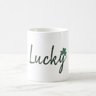 Lucky Irish Kleeblatt St Patricks Day Kaffeetasse