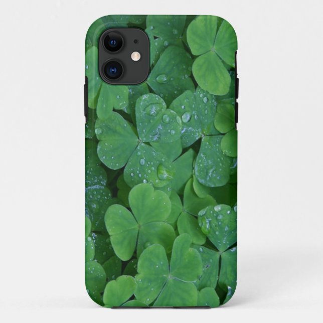 Lucky Irish Kleeblatts Case-Mate iPhone Hülle (Rückseite)
