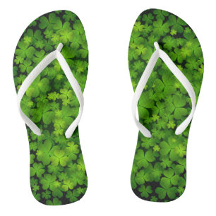 Lucky Irish Kleeblatts Flip Flops