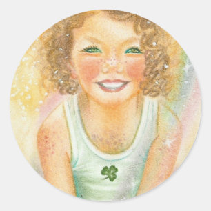 Lucky Irish Leprachaun Sticker