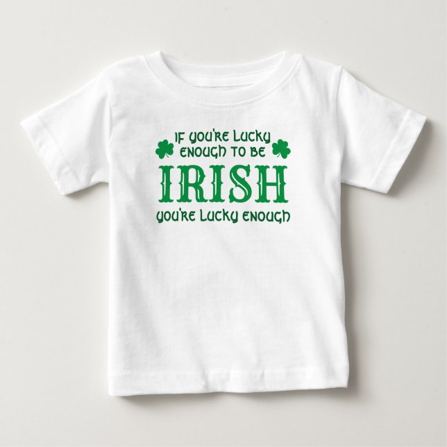 Lucky Irish | St Patricks Day T - Shirt (Vorderseite)