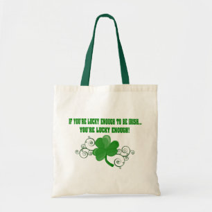 Lucky Irish Tote Bag Tragetasche