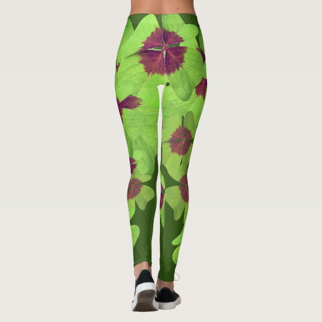 Lucky Klee - Kompression Leggings (Rückseite)