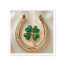 Lucky Klee mit Gold Horseshoe