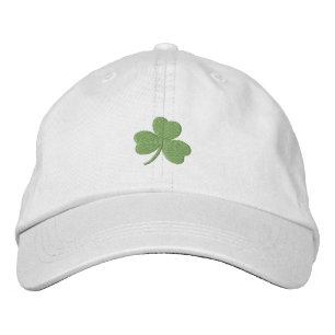 Lucky Kleeblatt Irish Green Bestickte Kappe