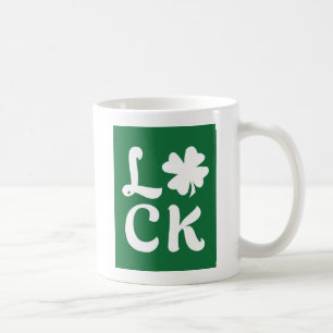 Lucky Kleeblatt Kaffeetasse