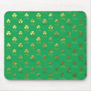 Lucky Kleeblatt Mousepad