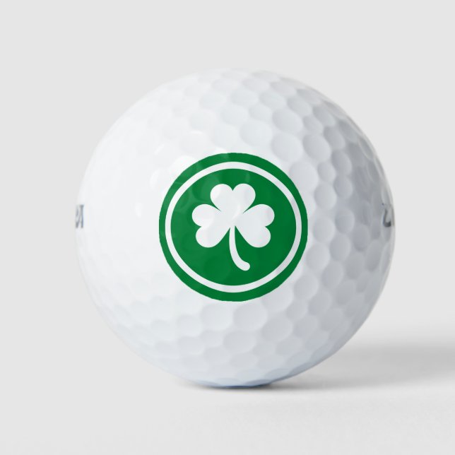 Lucky Kleeblatt Saint Patrick's Day Golfball