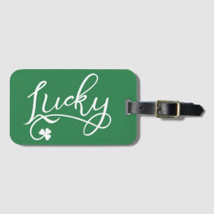Lucky Kleeblatt St Patricks Day Irish Gepäckanhänger