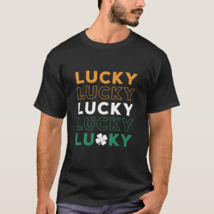 Lucky Kleeblatt St. Patrick's Day Saint Paddy's Le T-Shirt