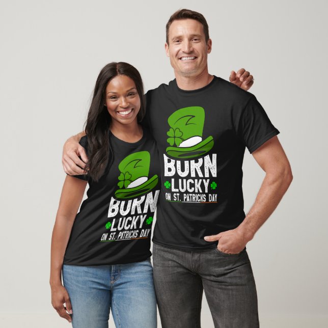 Lucky Kleeblatt St. Patricks Day T-Shirt (Unisex)