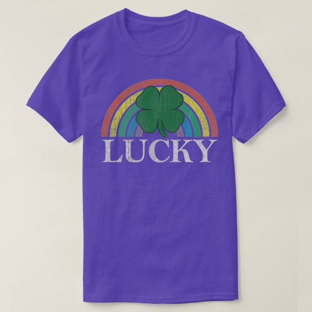 Lucky Kleeblatt St T-Shirt (Design vorne)