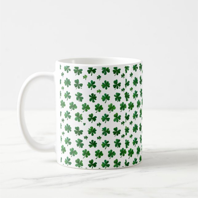 Lucky Kleeblatt Tasse | St. Patrick's Day Cup (Links)