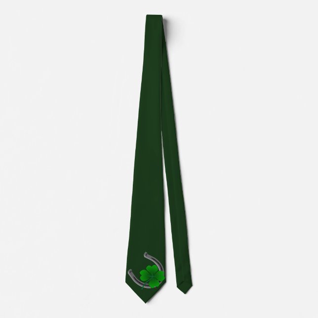 Lucky Krawatte St. Patrick's Day Krawatte Lucky Ne (Vorderseite)