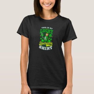 Lucky Lacrosse Outfit St Patricks Lacrosse T-Shirt