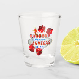 Lucky Las Vegas Shot Glass Schnapsglas