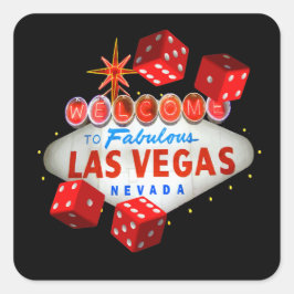 Lucky Las Vegas Stickers