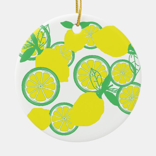 Lucky Lemons Bio Funky Ornament (Vorne)