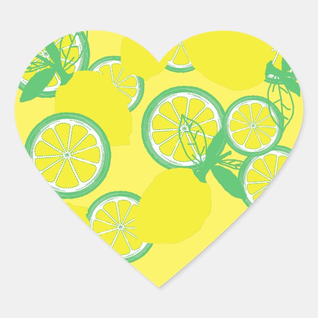 Lucky Lemons Bio Funky Sticker (Vorderseite)