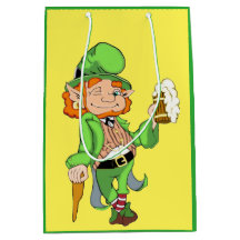 Lucky Leprechaun Geschenktasche