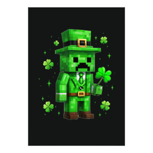 Lucky Leprechaun Lustiger St. Patrick's Day Videos Fotodruck