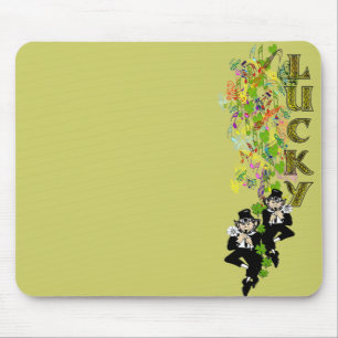 Lucky Leprechaun Mousepad