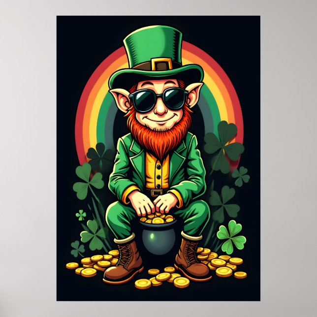 Lucky Leprechaun Poster (Vorne)