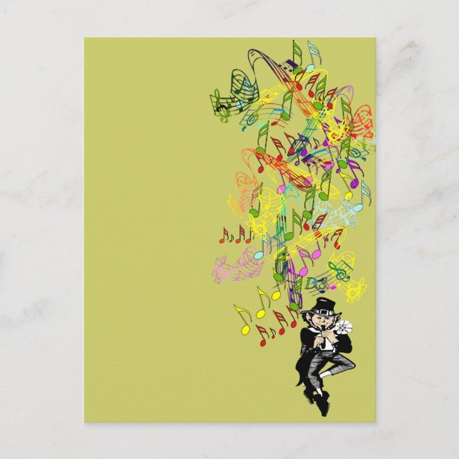 Lucky Leprechaun Postkarte