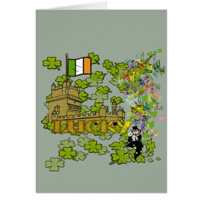 Lucky Leprechaun und seine irische Burg (Vorne)