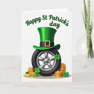 Lucky Leprechaun Wheels Karte