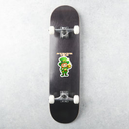 Lucky Leprechauns Schatz Aufkleber