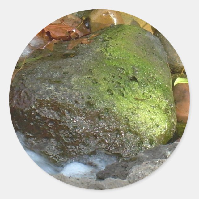 LUCKY LIEBE HEART RUNDER AUFKLEBER (Vorderseite)