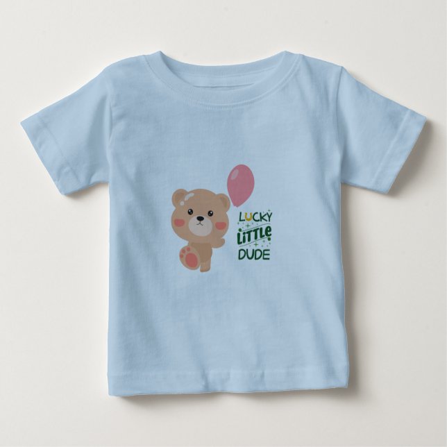 “Lucky Little Dude Toddler T-Shirt | Cute St. Patr (Vorderseite)