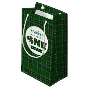 Lucky Little Kleeblatt 1. Geburtstag Kleine Geschenktüte