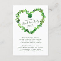 Lucky Little Kleeblatt Baby Shower Book for Baby