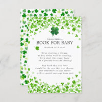 Lucky Little Kleeblatt Baby Shower Book for Baby E