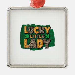Lucky Little Lady Ornament Aus Metall