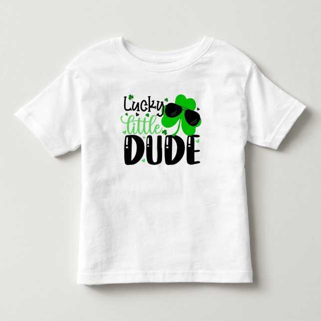 Lucky Little Typ Kleinkind T-shirt (Vorderseite)