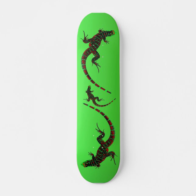 Lucky Lizards xx Skateboard (Vorne)