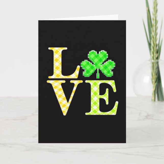 Lucky Love Grafikkarte Karte (Vorderseite)